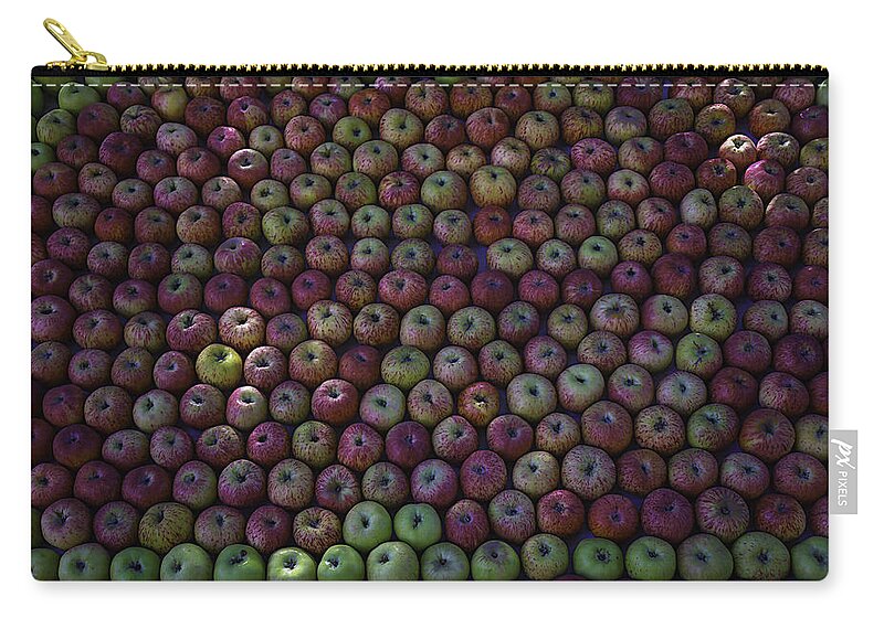  Apples Zip Pouch featuring the photograph Apple Harvest #1 by Garry Gay