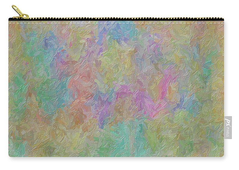 Artist Palette Zip Pouch featuring the mixed media Artist palette #1 by Don Wright
