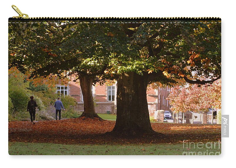 Autumn Zip Pouch featuring the photograph Autumn #1 by Andy Thompson