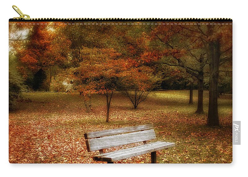 Autumn Zip Pouch featuring the photograph Autumn Splendors by Jessica Jenney