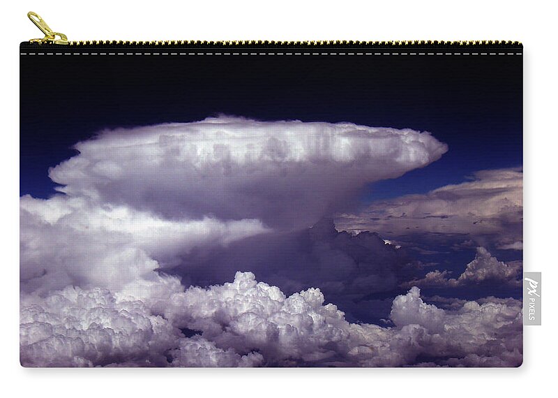 Aviation Art Zip Pouch featuring the photograph Cb2.074 #1 by Strato ThreeSIXTYFive