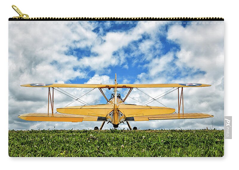 2012 Zip Pouch featuring the photograph Dreaming of Flight #1 by Chris Buff