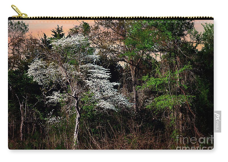 Morning Zip Pouch featuring the photograph Easter Dogwood #1 by Tamyra Ayles