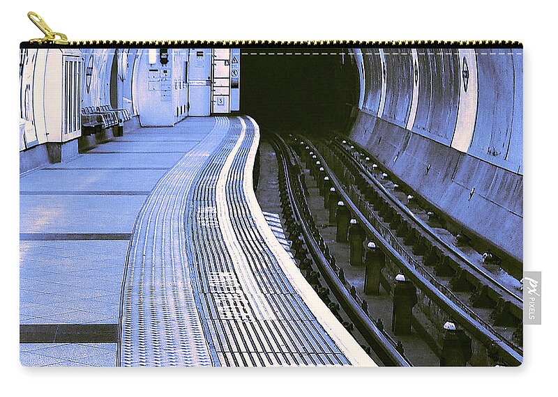 Subway Zip Pouch featuring the photograph Future Tense #1 by Dominic Piperata