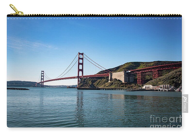 Bridge Carry-all Pouch featuring the photograph Golden Gate Bridge in San Francisco, USA by Amanda Mohler