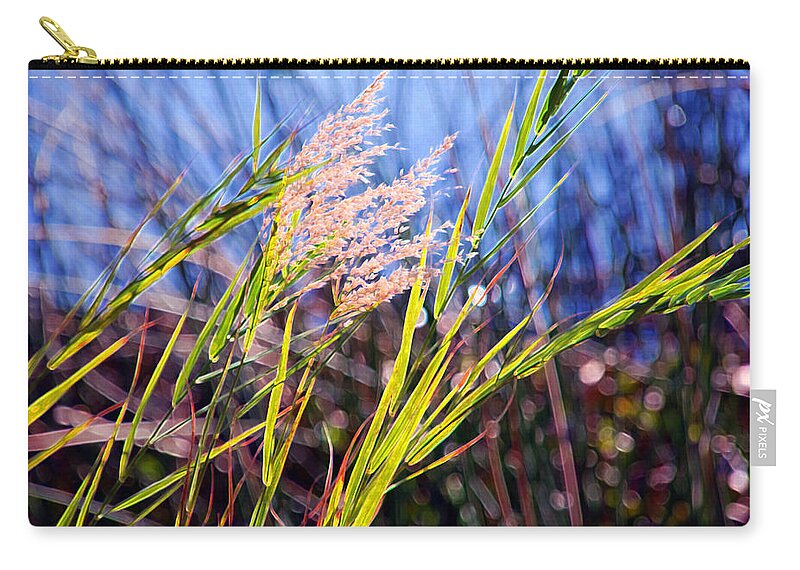 Gone With The Wind Zip Pouch featuring the photograph Gone With The Wind #1 by Susanne Van Hulst