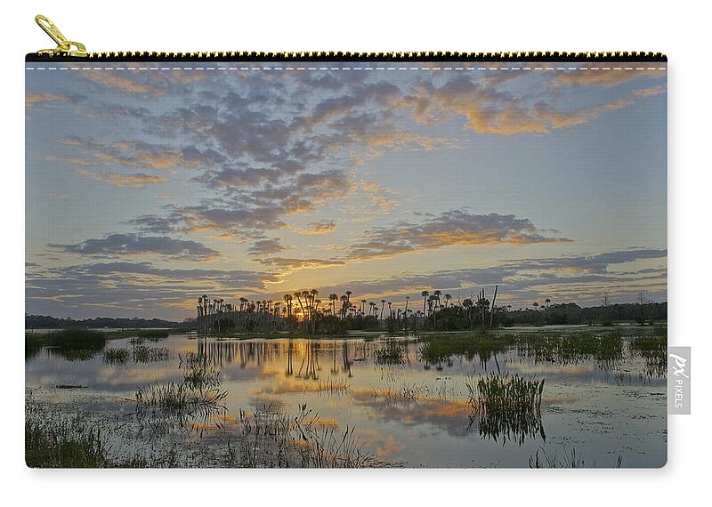 Orlando Zip Pouch featuring the photograph Good Morning Orlando #1 by Brian Kamprath