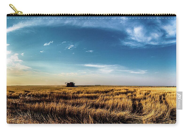 Jay Stockhaus Zip Pouch featuring the photograph Harvest #1 by Jay Stockhaus