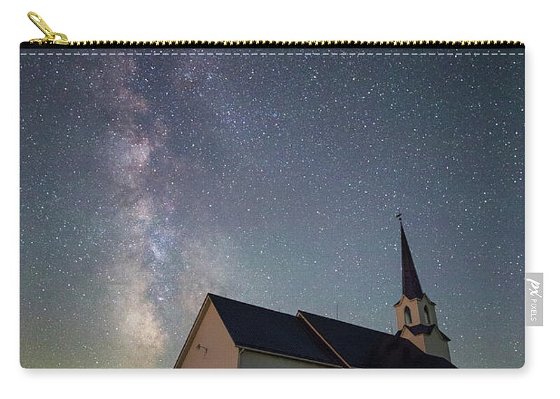 Chapel Zip Pouch featuring the photograph Holy #1 by Aaron J Groen