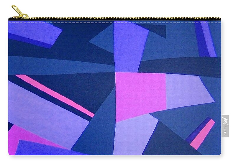 Abstract Zip Pouch featuring the photograph I M Your Man by Dick Sauer
