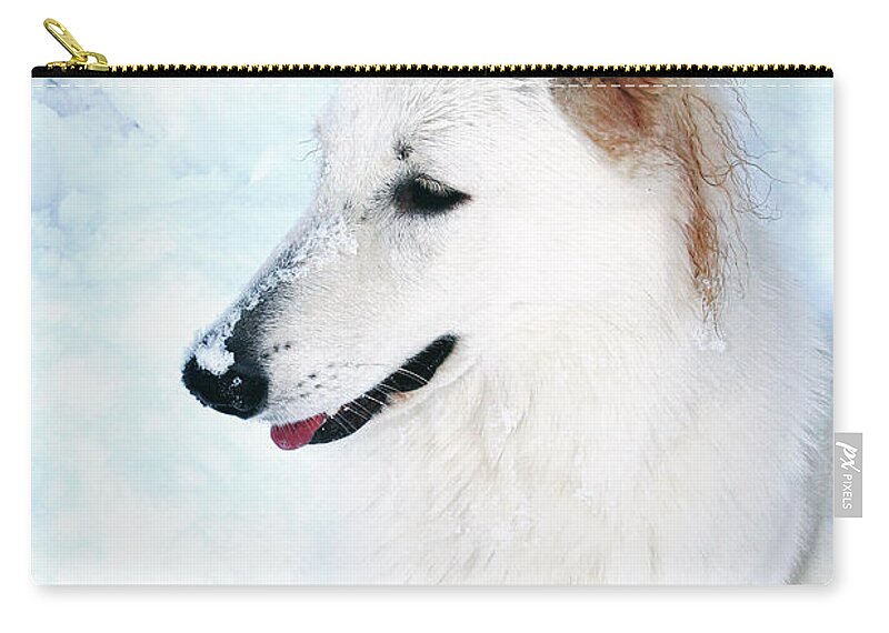 Zip Pouch featuring the photograph Jane #1 by Margaret Hood