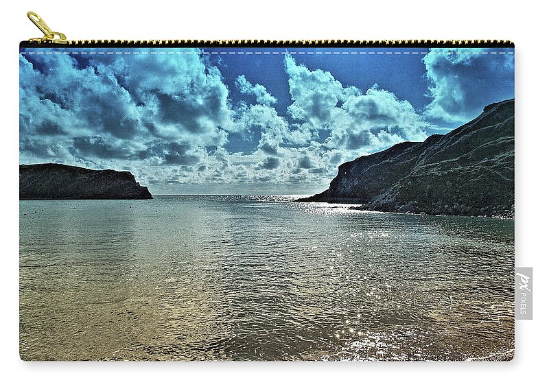 Seascapes Carry-all Pouch featuring the photograph Lulworth Cove by Richard Denyer