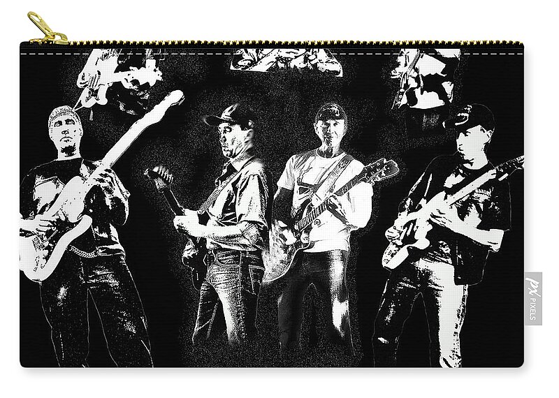 Mike Zip Pouch featuring the photograph Mike of Bralorne #2 by Vivian Martin