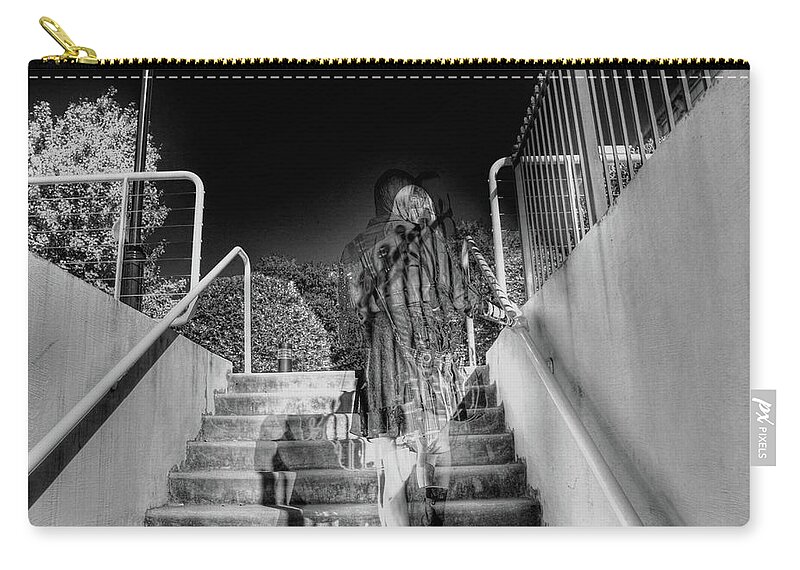 Surrealism Zip Pouch featuring the photograph Out of Phase #1 by Andy Lawless