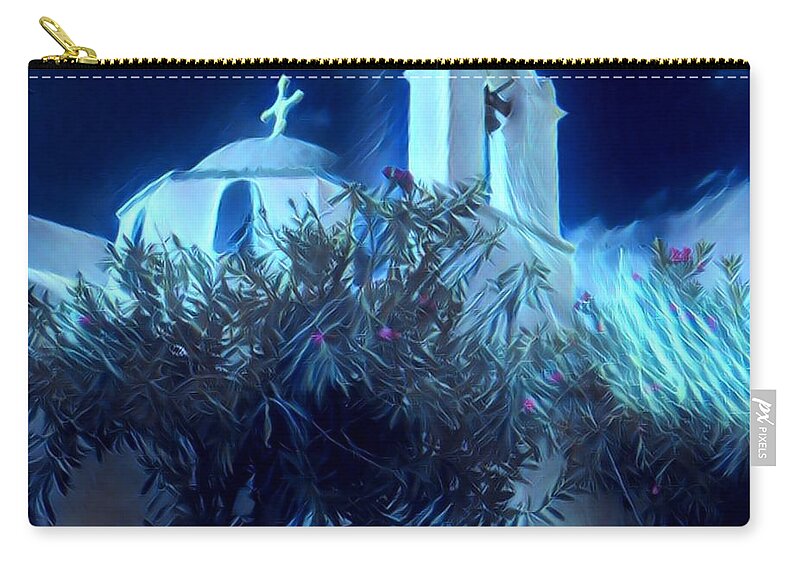 Colette Carry-all Pouch featuring the photograph Paros Island Beauty Greece by Colette V Hera Guggenheim