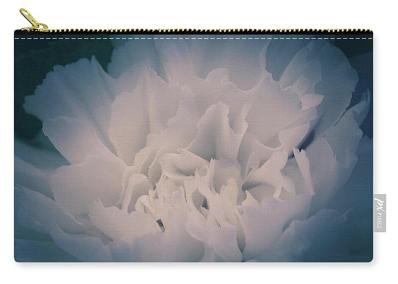 Flower Zip Pouch featuring the photograph Peony #1 by Allin Sorenson