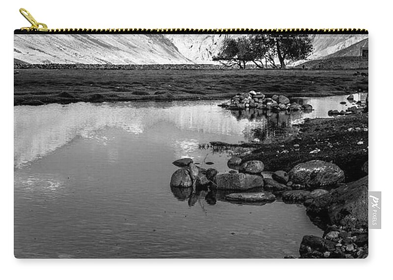Beautiful Zip Pouch featuring the photograph Reflections #1 by Aleck Cartwright