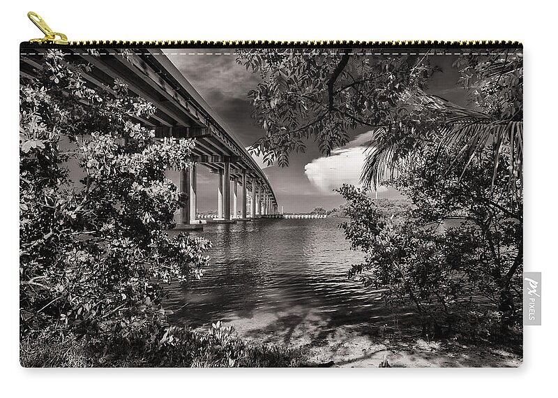 Everglades Zip Pouch featuring the photograph San Marco Bridge #1 by Raul Rodriguez