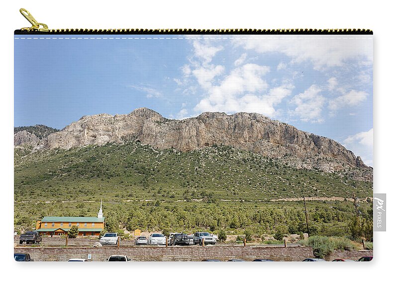  Zip Pouch featuring the photograph Sanctuary by Carl Wilkerson