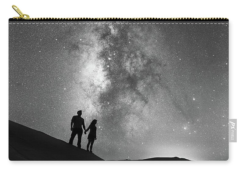 Star Crossed Lovers Zip Pouch featuring the photograph Star Crossed Lovers #1 by Michael Ver Sprill