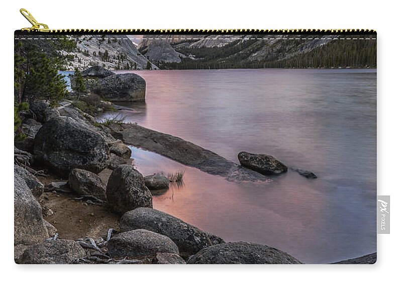Lake Zip Pouch featuring the photograph Tenaya Lake #1 by Cat Connor