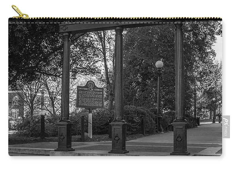 Reid Callaway The Arch Zip Pouch featuring the photograph The Arch 3 University Of Georgia Arch Art #2 by Reid Callaway
