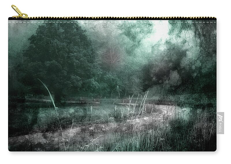 Road Zip Pouch featuring the photograph The Road Less Traveled #1 by Mike Eingle