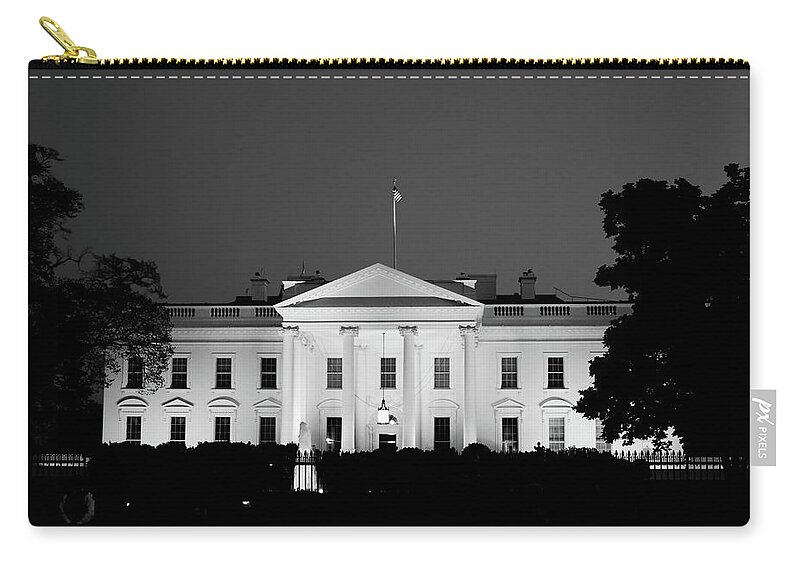 The White House Carry-all Pouch featuring the photograph The White House by Jackson Pearson