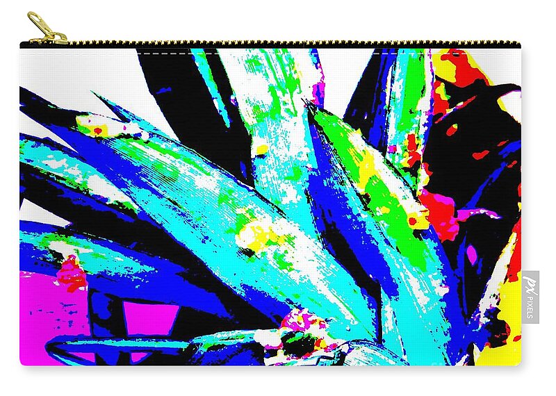 Tropical Zip Pouch featuring the photograph Tropical #1 by Tim Townsend