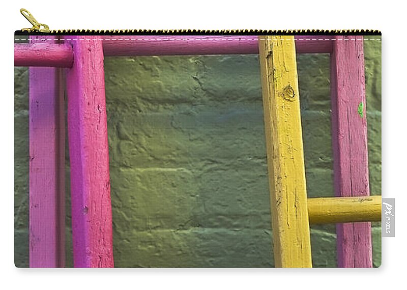 Upwardly Mobile Zip Pouch featuring the photograph Upwardly Mobile #1 by Skip Hunt