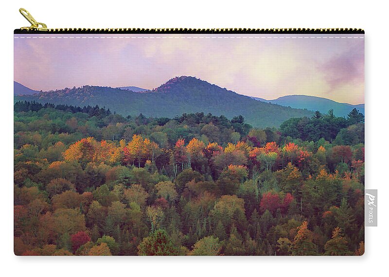 Vermont Zip Pouch featuring the photograph Vermont #1 by John Rivera