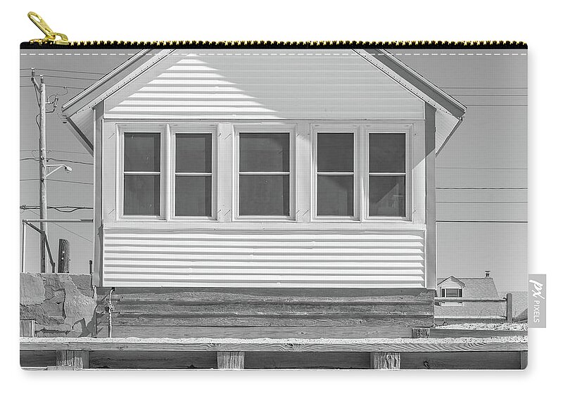 Cape Cod Zip Pouch featuring the photograph 10 - CROCUS - Flower Cottages Series by Edward Fielding