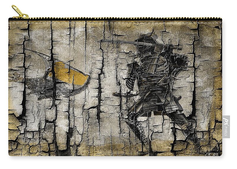 Fantasy Zip Pouch featuring the photograph The Way of the Dragon #1 by Jean Francois Gil