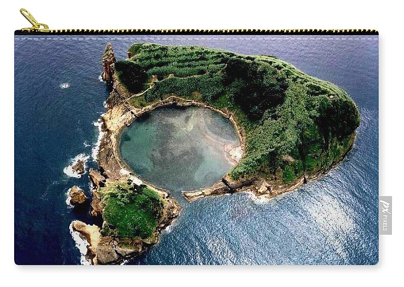 Island Zip Pouch featuring the photograph Island #14 by Jackie Russo