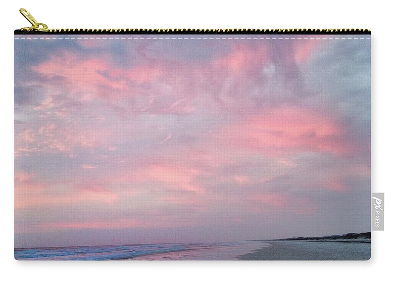 Pink Zip Pouch featuring the photograph Pretty in Pink #2 by LeeAnn Kendall