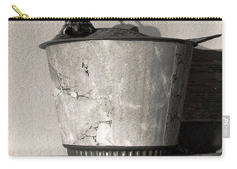 Nature Zip Pouch featuring the photograph 14_In the wild, when by Christopher Plummer