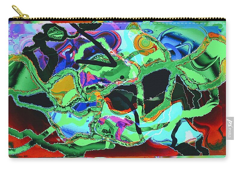 Jgyoungmd Zip Pouch featuring the digital art 1514 by Jgyoungmd Aka John G Young MD