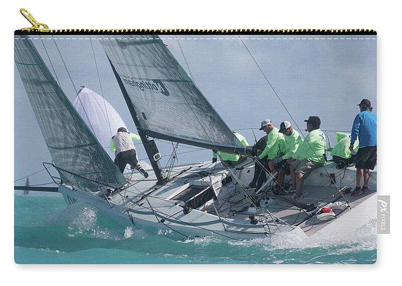 Key Zip Pouch featuring the photograph Key West #168 by Steven Lapkin