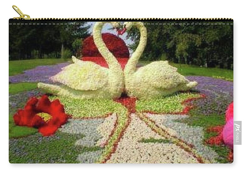 Garden Zip Pouch featuring the photograph Garden #18 by Jackie Russo