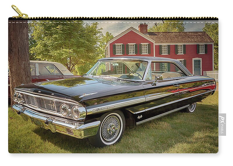 Ford Carry-all Pouch featuring the photograph 1964 Ford Galaxie 500 XL by Susan Rissi Tregoning