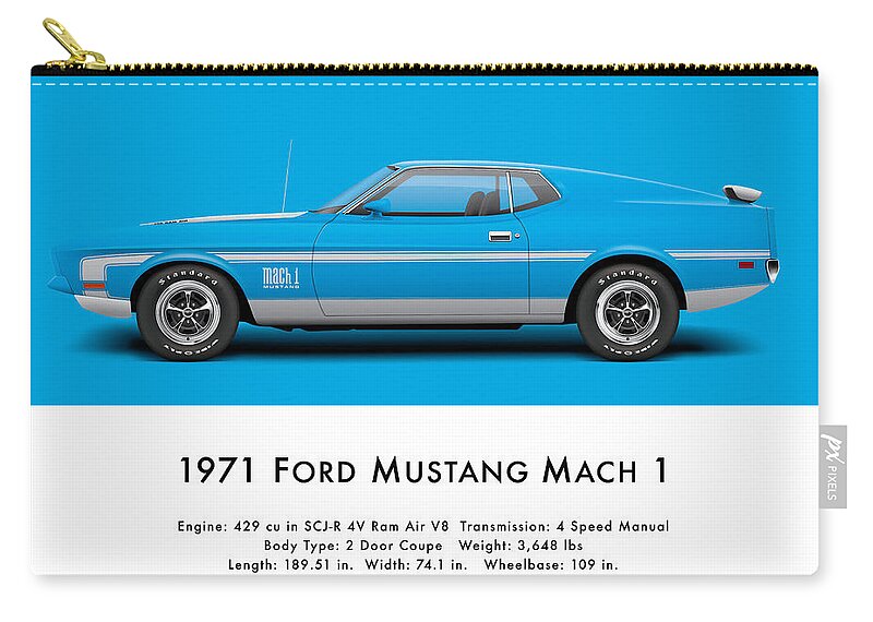 1969 Ford Mustang Boss 429 - Vintage Burgundy Quarter View Hand Towel by Ed  Jackson - Pixels