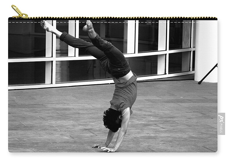 Dance Zip Pouch featuring the photograph 16 by Roger Muntes