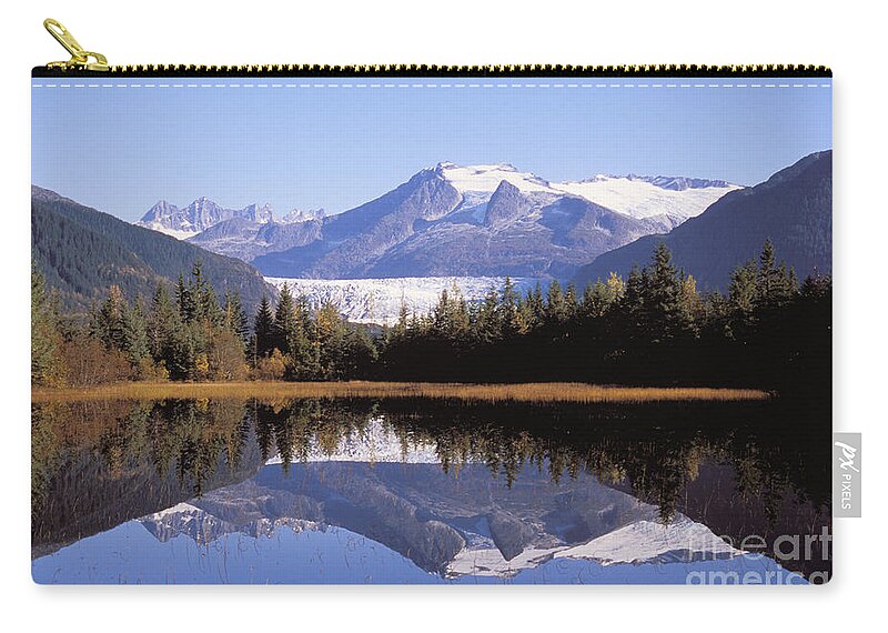 Altitude Carry-all Pouch featuring the photograph Alaska, Juneau by John Hyde - Printscapes