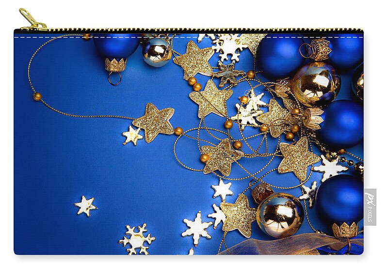 Christmas Zip Pouch featuring the photograph Christmas #2 by Mariel Mcmeeking