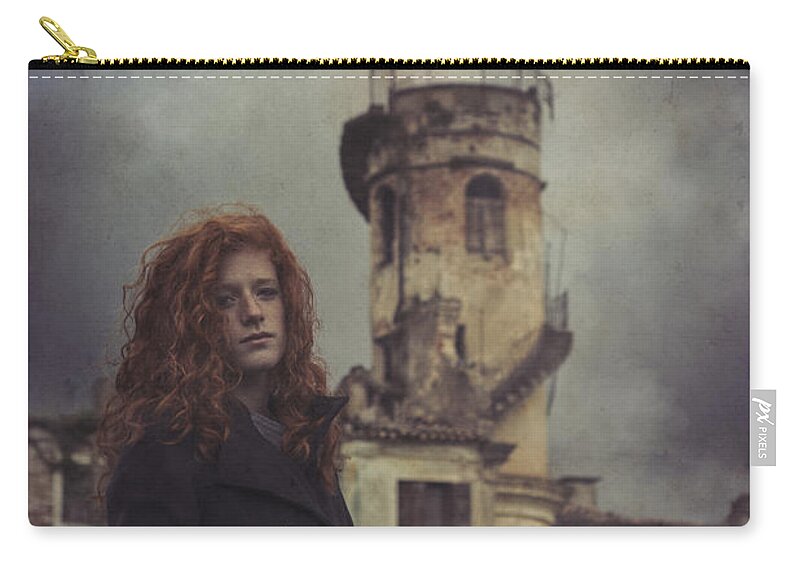 Red Head Carry-all Pouch featuring the photograph Des poussieres de toi by Traven Milovich