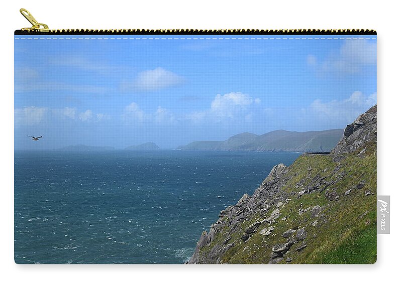 Ireland Zip Pouch featuring the photograph Dingle Peninsula #2 by Curtis Krusie