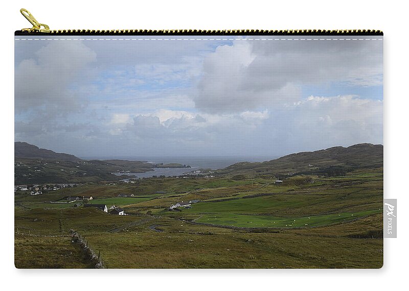 Ireland Zip Pouch featuring the photograph Donegal View #2 by Curtis Krusie