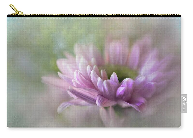 Bloom Zip Pouch featuring the photograph Mums The Word #2 by David and Carol Kelly