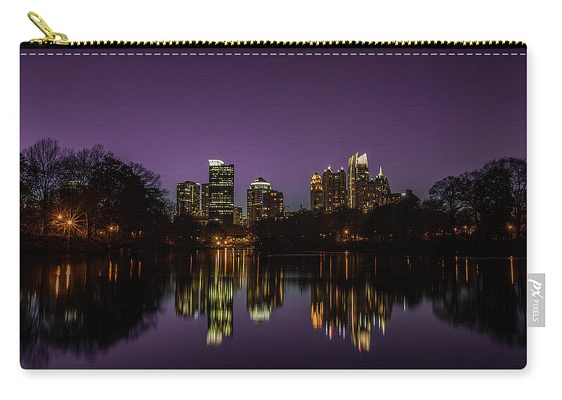 Atlanta Zip Pouch featuring the photograph Piedmont Park #2 by Kenny Thomas