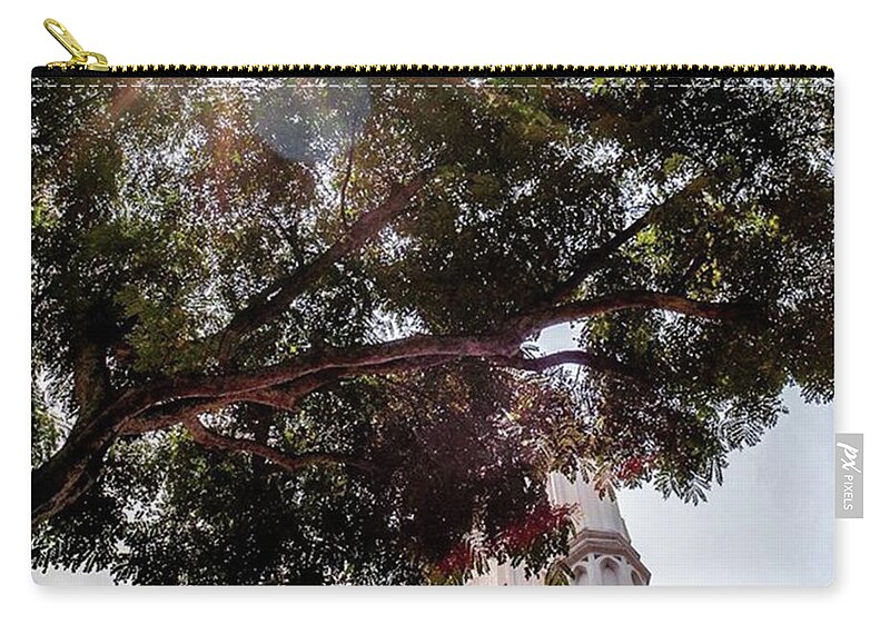 Singapore Zip Pouch featuring the photograph Singapore #2 by Aleck Cartwright